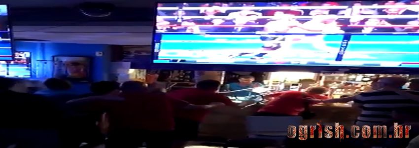 21-Briga em bar durante luta de Mcgregor x Mayweather Ogrish.com.br